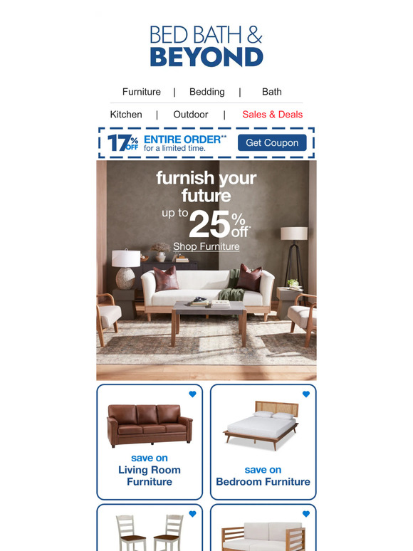 Bed Bath & Beyond Furniture Deals that Set the Stage for a Fresh Look