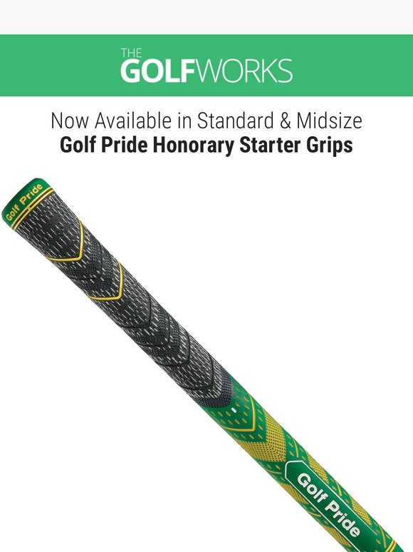 GolfWorks Golf Pride Limited Edition Honorary Starter Grips Now