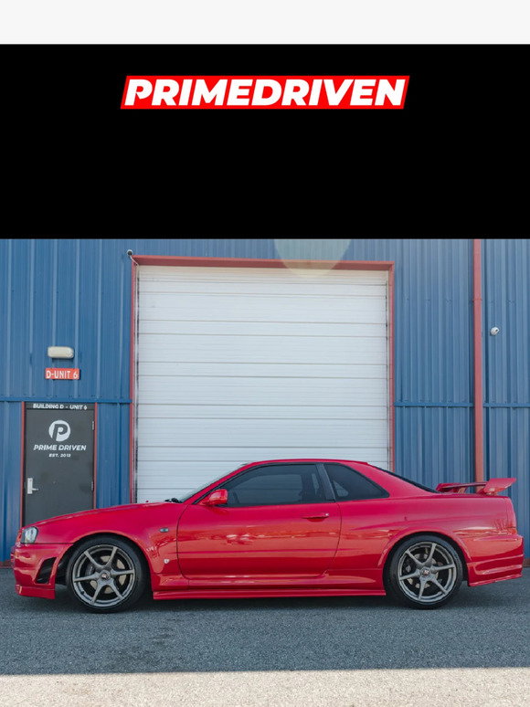 Prime Driven: 👉 Check out the R34 Build Sheet | Milled