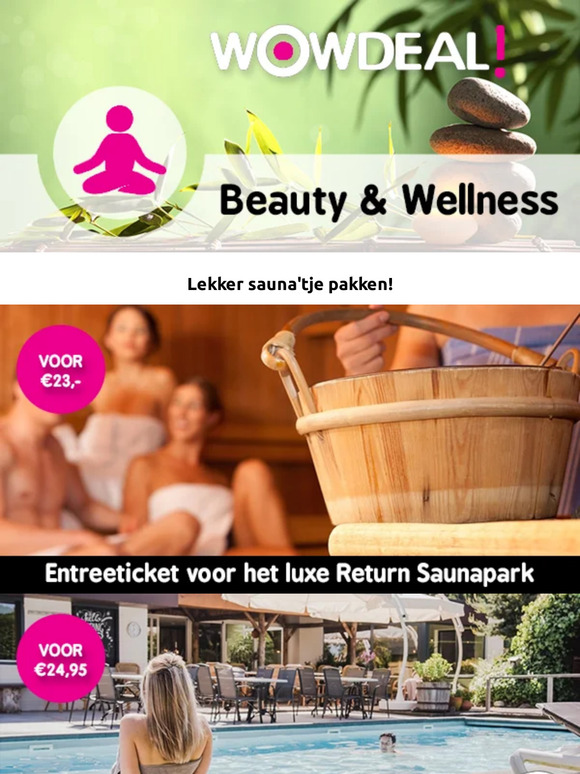 Sauna'tje pakken? 🥵