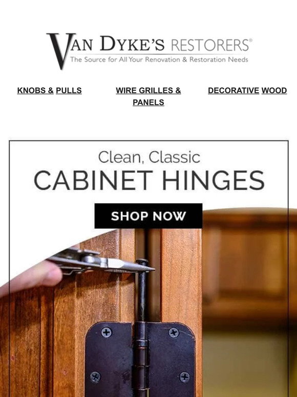 Van Dyke's Restorers: Top Quality Cabinet Hardware, Customize Your ...