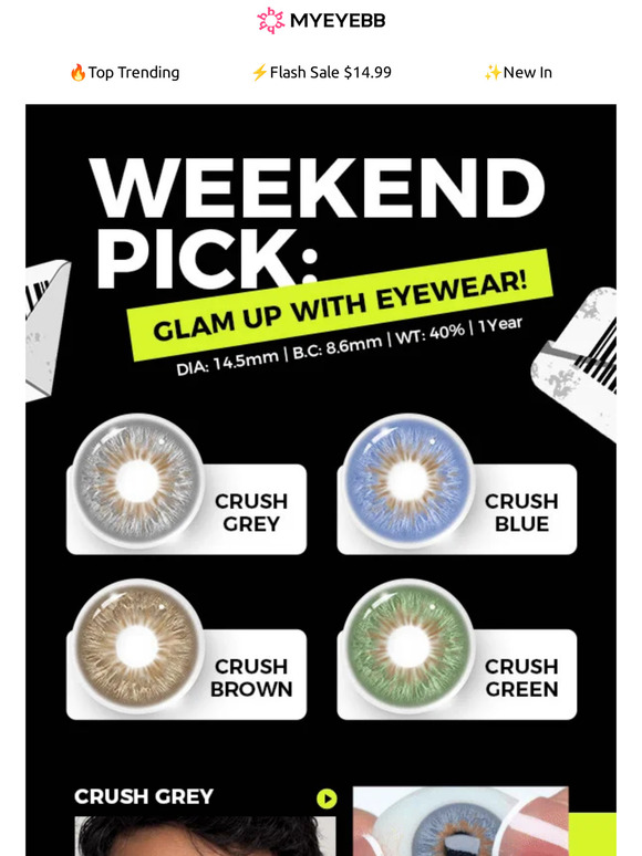 Weekend Pick: Glam Up With Eyewear!🌟