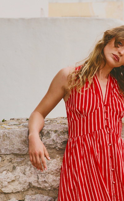 red-stripe-sleeveless-starlight-midi-dress