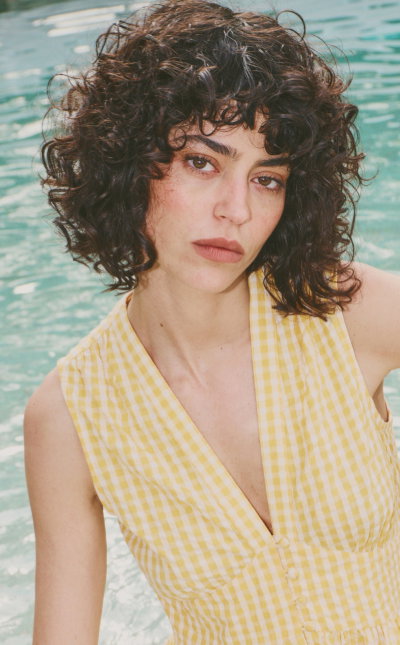yellow-sleeveless-starlight-mini-dress