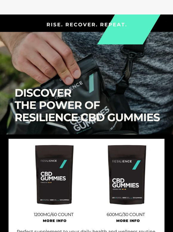 Restocked: Resilience (New & Improved) Gummies 🌟