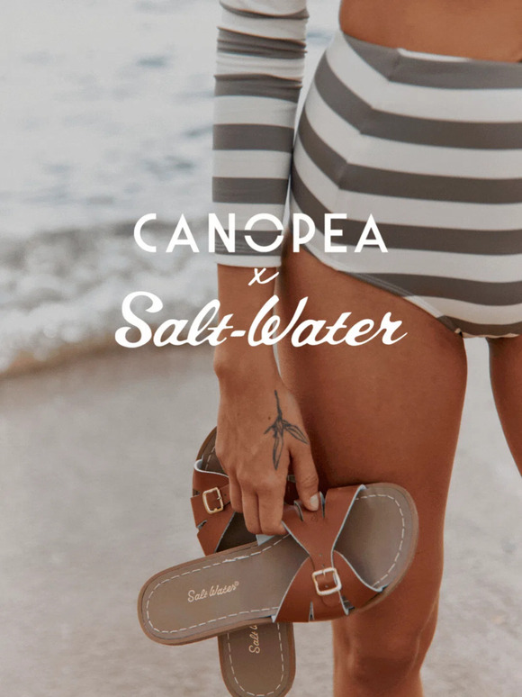 Canopea: CONCOURS ️ Salt-Water Sandals x Canopea | Milled