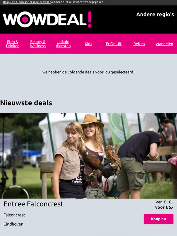Entree bij Roofvogelpark Falconcrest in Eindhoven | Kinder-EHBO Cursus incl. certificaat bij Veilig Ondernemen
