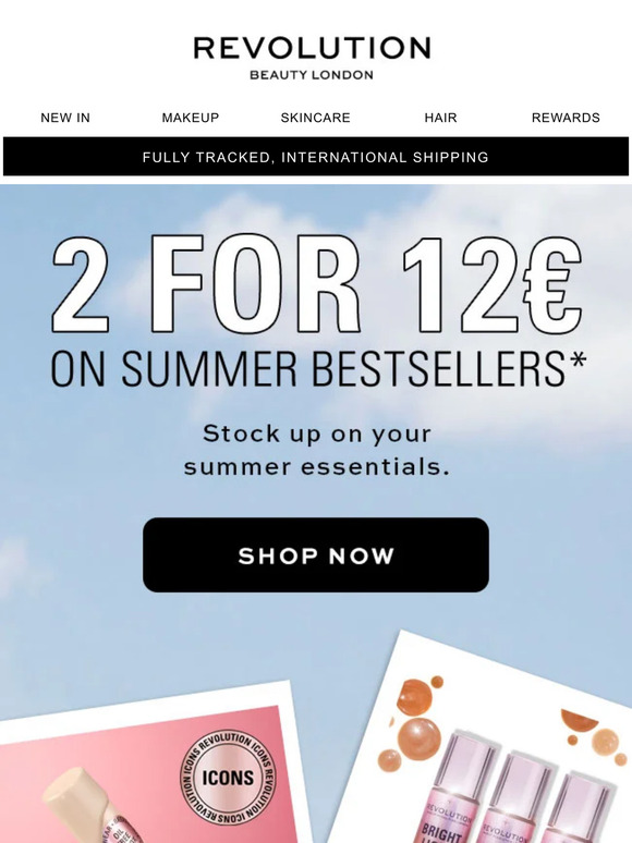 Double the glam: 2 for 12€ 💸
