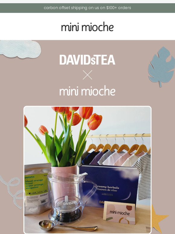 20% off last chance for mum with DAVIDsTEA