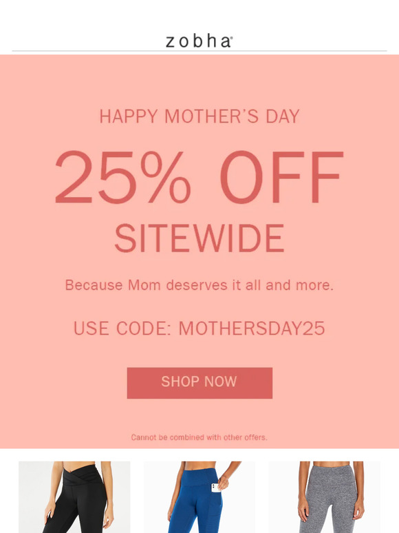 Happy Mother's Day from us at Zobha