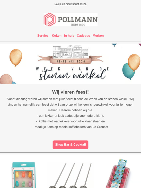 Wij vieren feest!