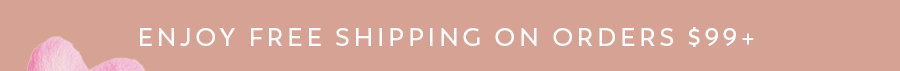 Enjoy free shipping over $99+