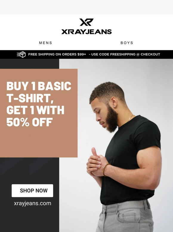 "Summer Savings: Buy One Classic Shirt, Get One 50% Off!"