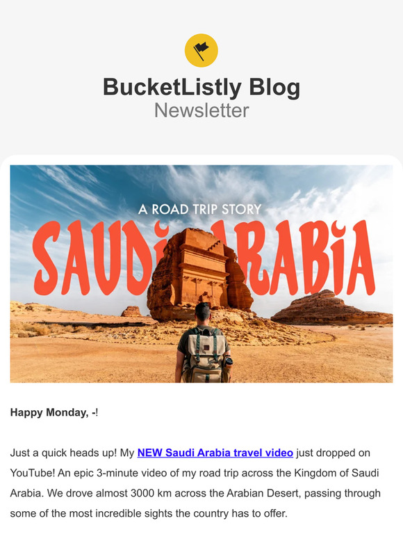 🇸🇦 NEW Saudi Arabia Video just dropped!
