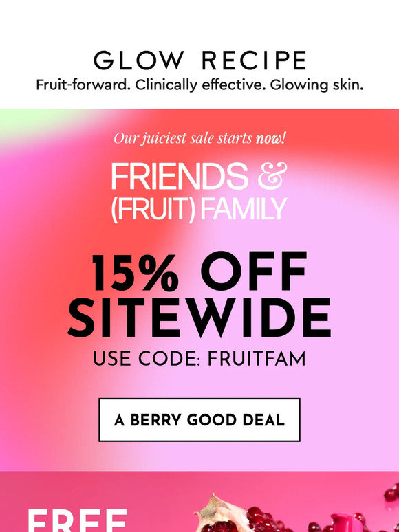 Glow Recipe Email Newsletters Shop Sales, Discounts, and Coupon Codes