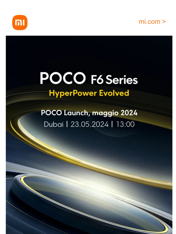 POCO F6 Series