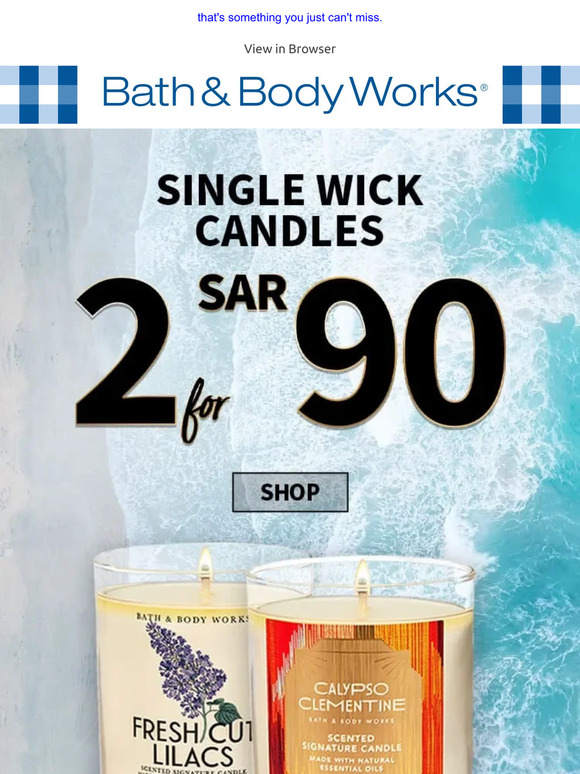 Bath & Body Works KSA Email Newsletters Shop Sales, Discounts, and
