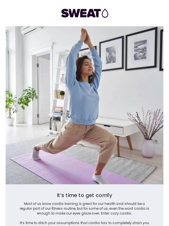 Cozy cardio is the latest fitness trend we’re loving