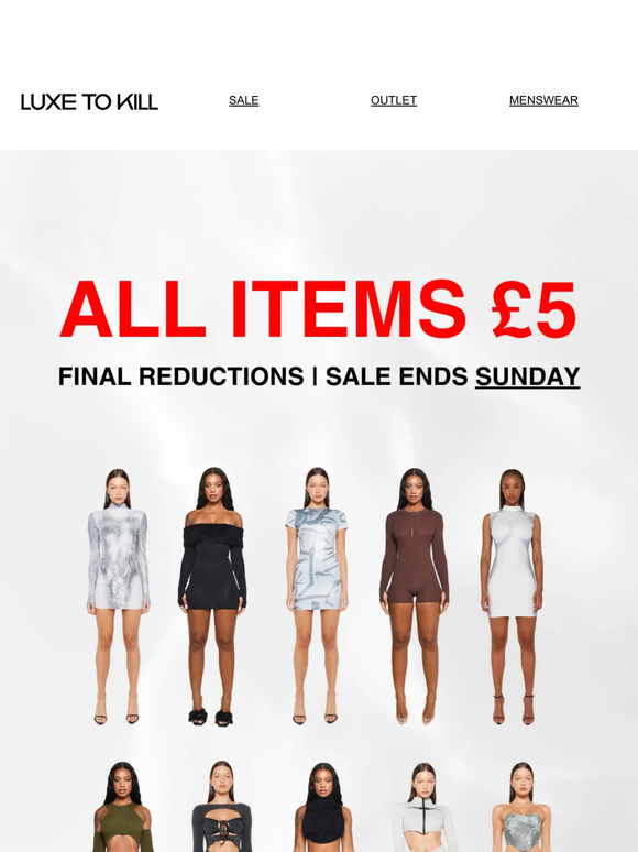 EVERYTHING £5 ⚠️ This is not a drill!