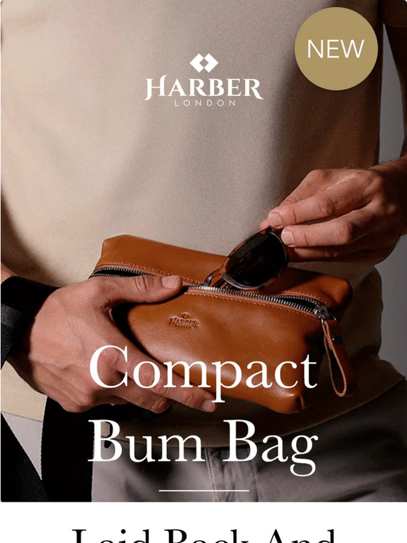 NEW IN! Compact Bum Bag 15% Off Launch | Harber London
