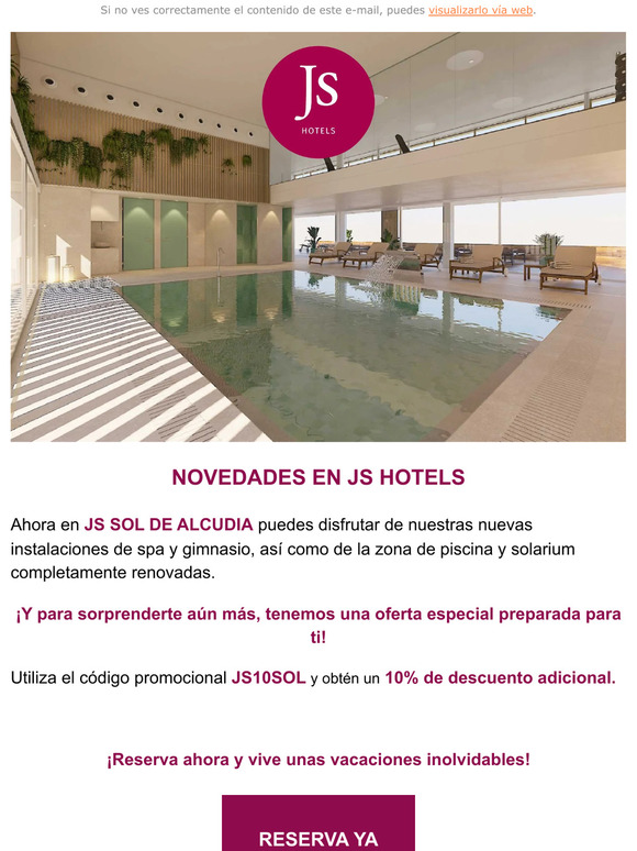 ¡Descubre las novedades del Hotel JS Sol de Alcudia!
