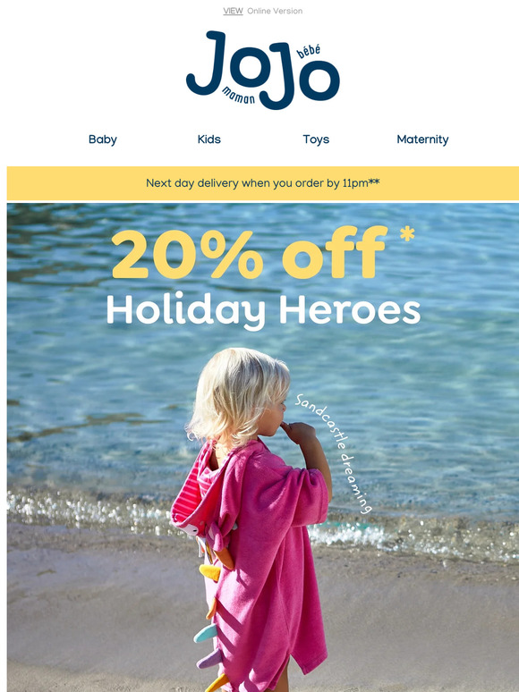 Jojo Maman Bebe Email Newsletters Shop Sales, Discounts, and Coupon Codes