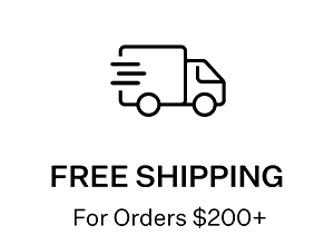 Free Shipping For Orders $200+