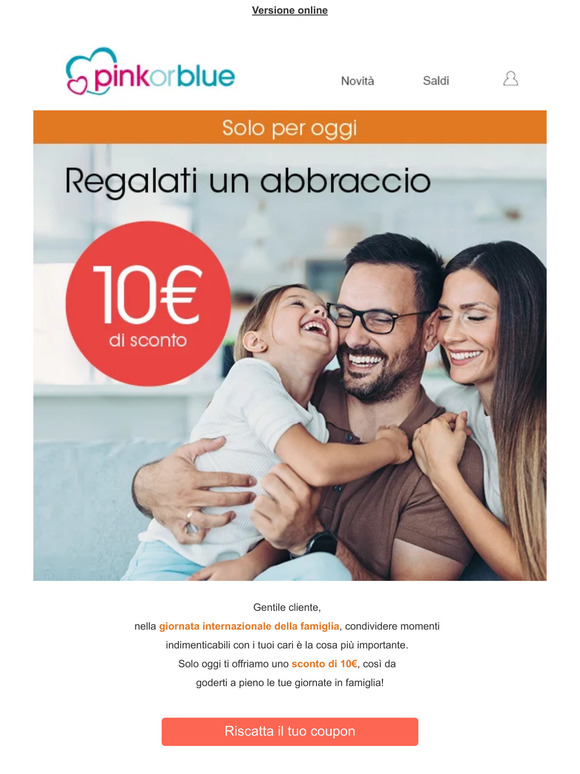 Pinkorblue It Di Sconto Per La Giornata Della Famiglia Milled