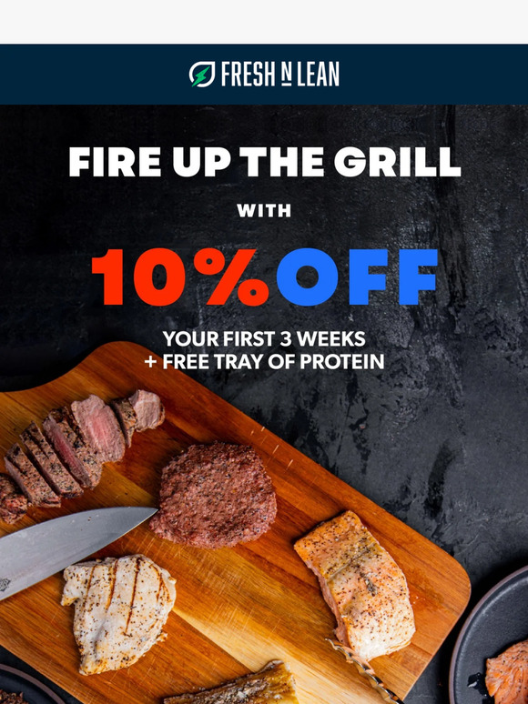 Limited Offer! 10% off Your First 3 Weeks + Free Protein Pack