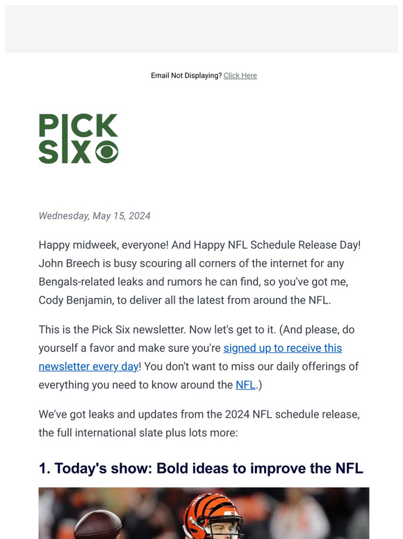 cbs-sports-latest-nfl-schedule-leaks-and-rumors-plus-international