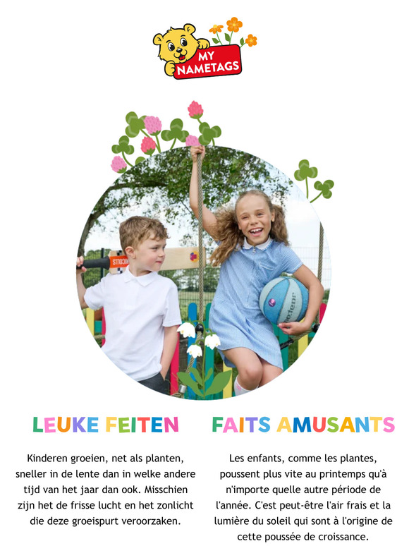 Lente Nieuwsbrief | Newsletter de printemps 🌸🌼🌷💐