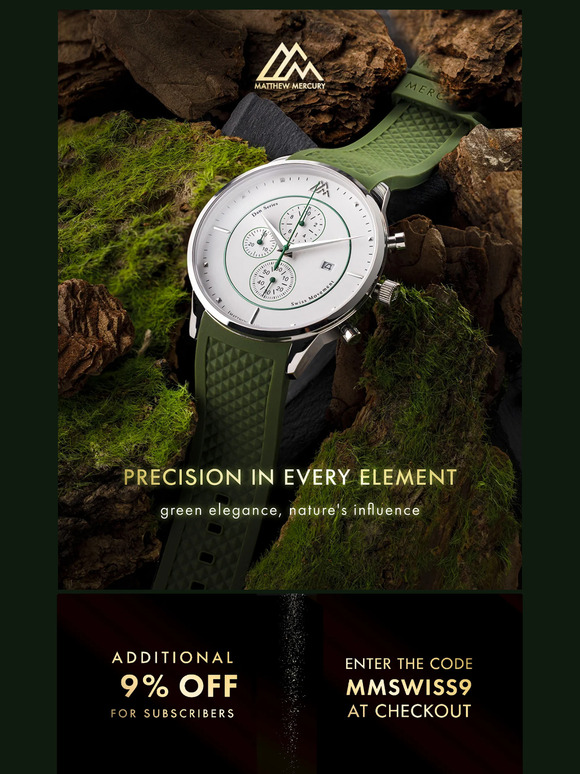 The Spirit of Nature in Details – The Dan Green Chronograph