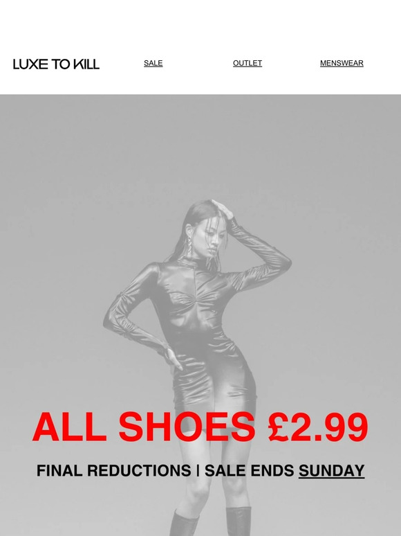 ATTENTION ⚠️ ALL SHOES £2.99