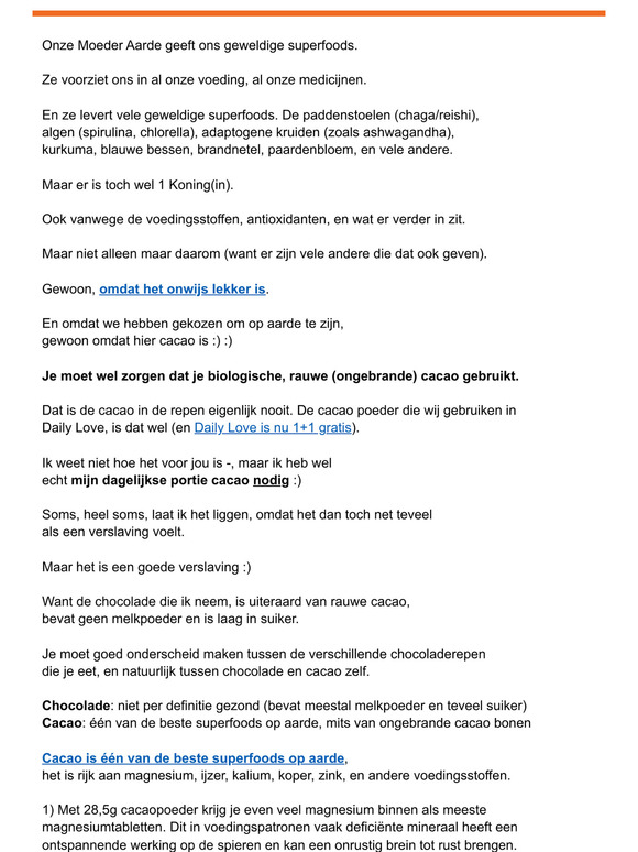 toch echt nummer 1 superfood op aarde