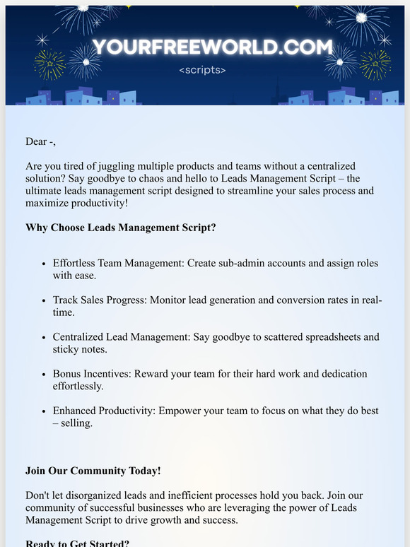 Streamline Your Sales Process with the Ultimate Leads Management Solution!