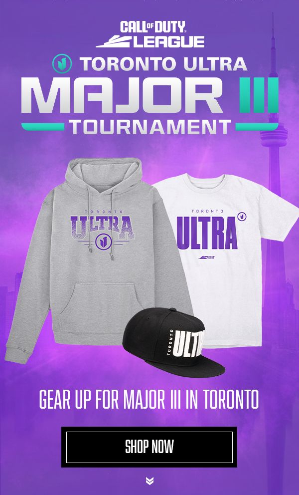 Major Ultra Major 3 Tournament Gear Up for Major 3 in Toronto | Shop Now