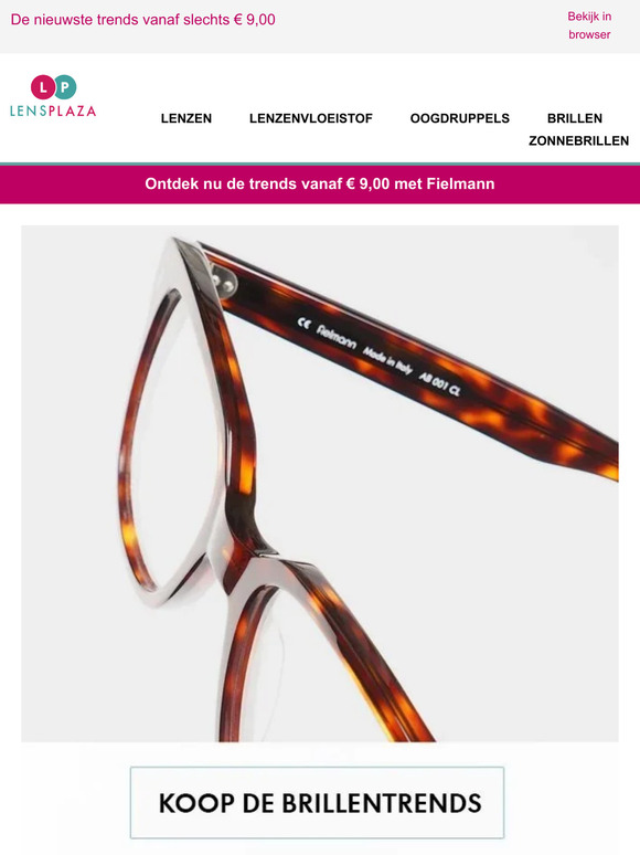 De nieuwste trends vanaf slechts € 9,00