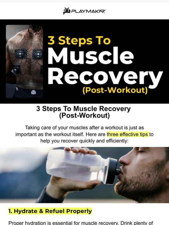 💪Recovery Tips Inside