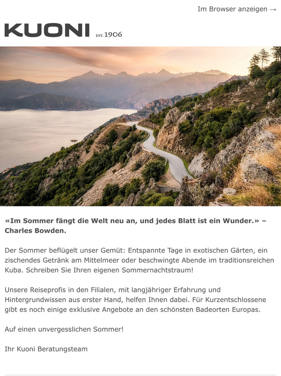 Lassen Sie Ihre Sommerträume wahr werden, Frau —!