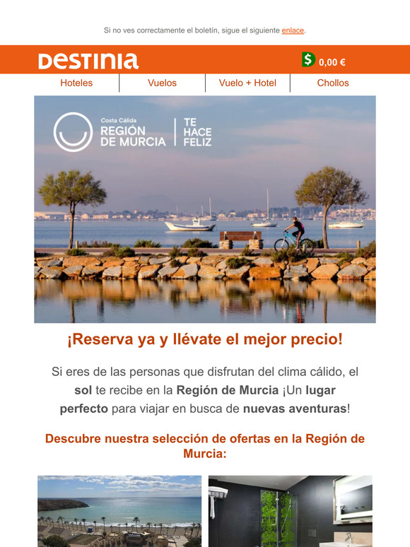 Visita Costa Calida - Región de Murcia, ¡te hace feliz!