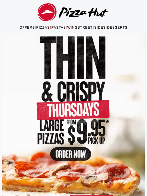 Thursdays are for Thin and Crispy 🍕🤤