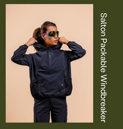 Salton Packable Windbreaker
