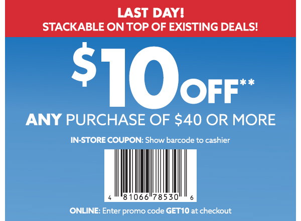 Use code GET10 at checkout