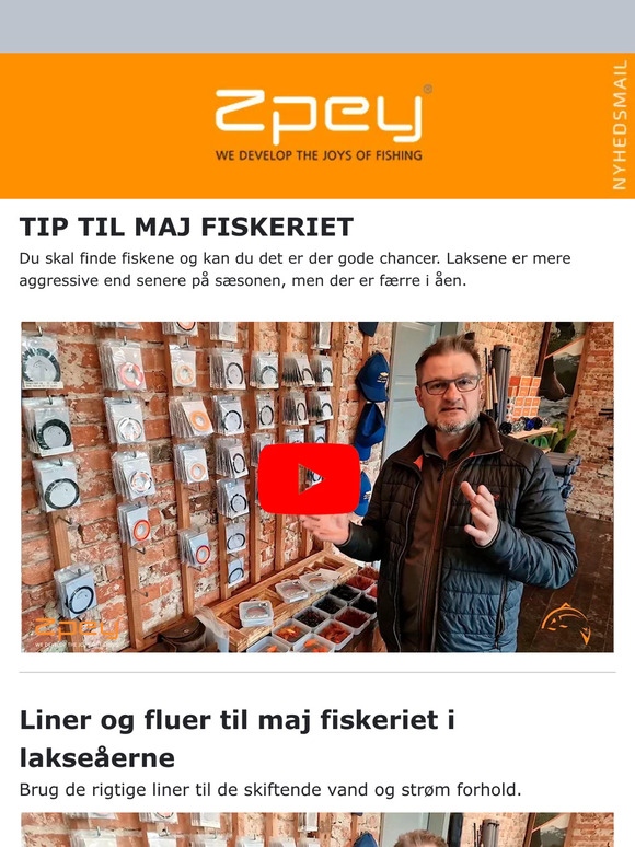 Lakse sæsonen er i gang - brug det rigtige grej i maj