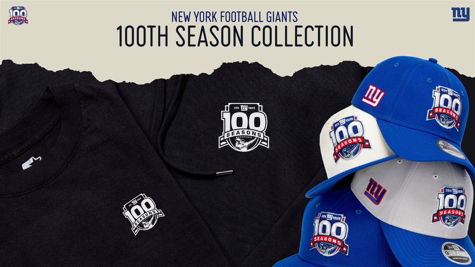 New York Giants Shop Giants unveil "Century Red" 100th season