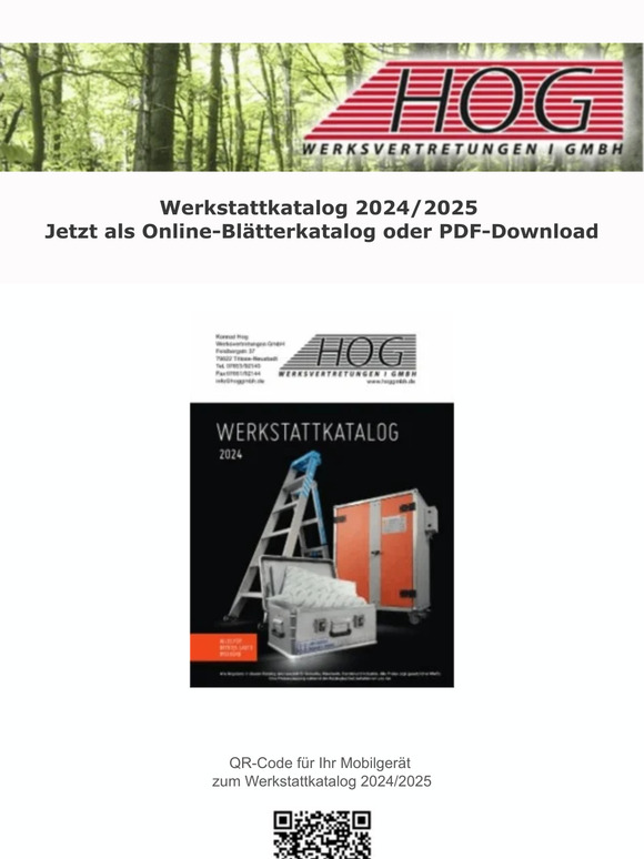 Werkstattkatalog 2024/2025 - Jetzt als Online-Blätterkatalog oder PDF-Download