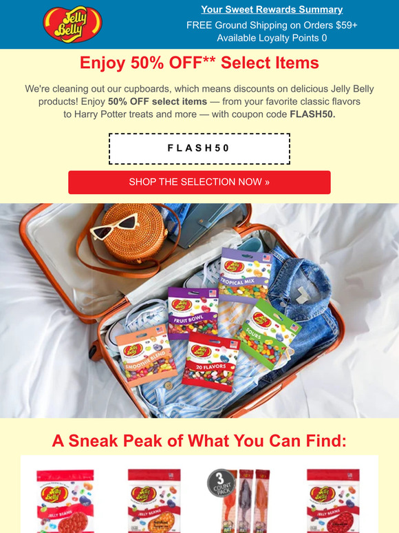 Jelly Belly Flash Sale Alert Save Big on Your Favorite Jelly Beans