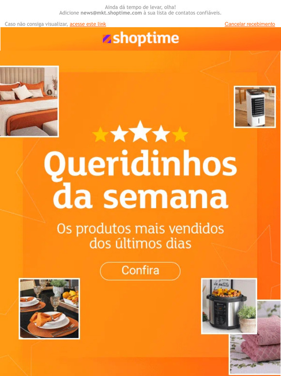 Os mais vendidos da semana 📦