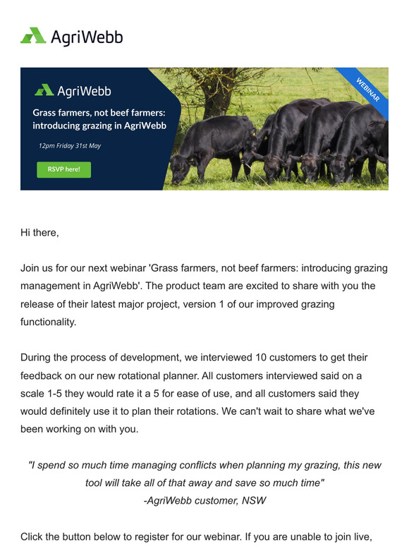 The wait is over! Learn about our brand new grazing product 🌱🐮