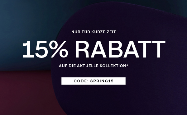 15% Rabatt
